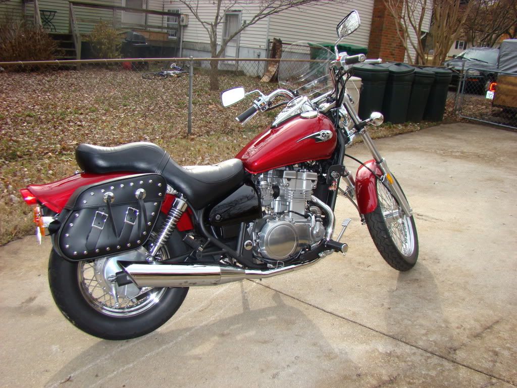 kawasaki vulcan 500 saddlebags