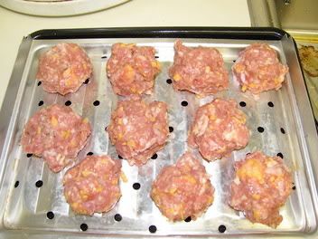 Breakfast meatballs