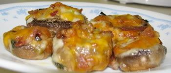 stuffed mushrooms, low carb