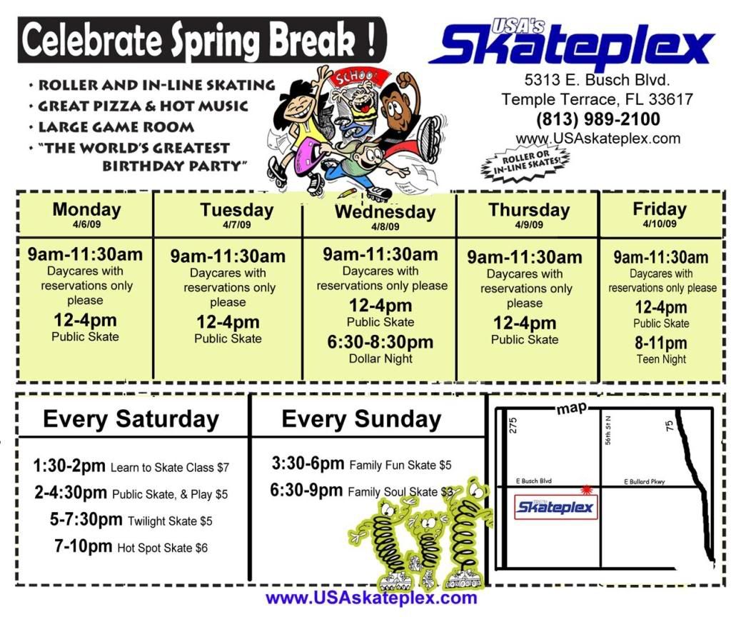 Spring Break Flyer 2009