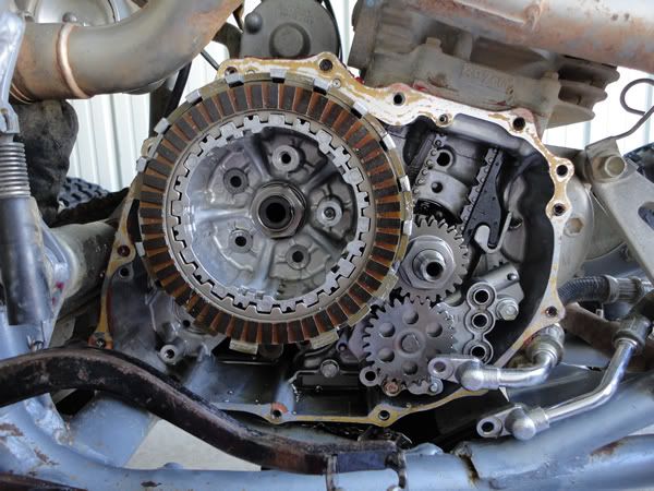 Honda 400ex starter clutch problems #5