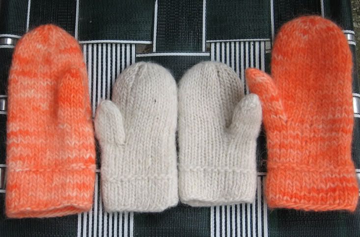 lopi mittens, 2 generations