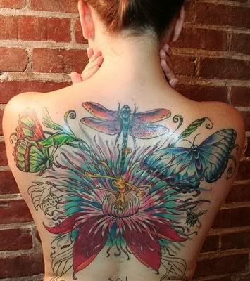 BeautifulDragonflyButterflyandFlowe.jpg nature tattoo