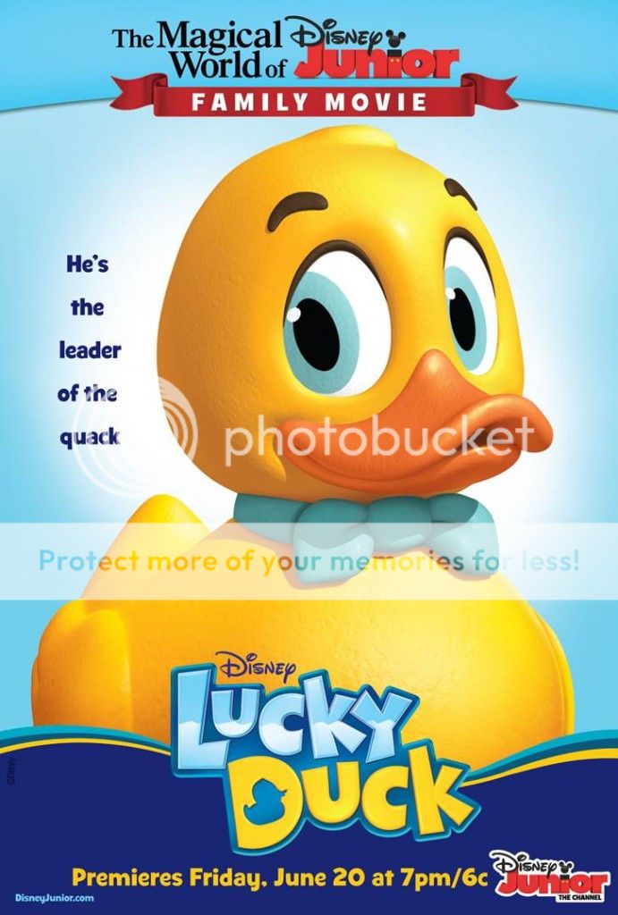 Duck Fan Forum Disney rubber duck movie "Lucky Duck"