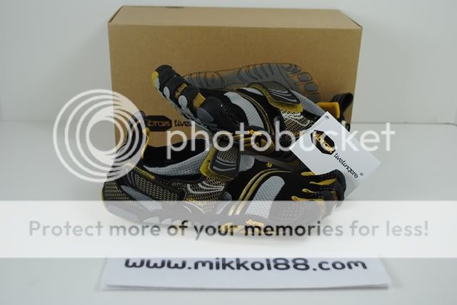 Vibram Komodosport FiveFingers W3681 Blk NEW w Box 847100000802  