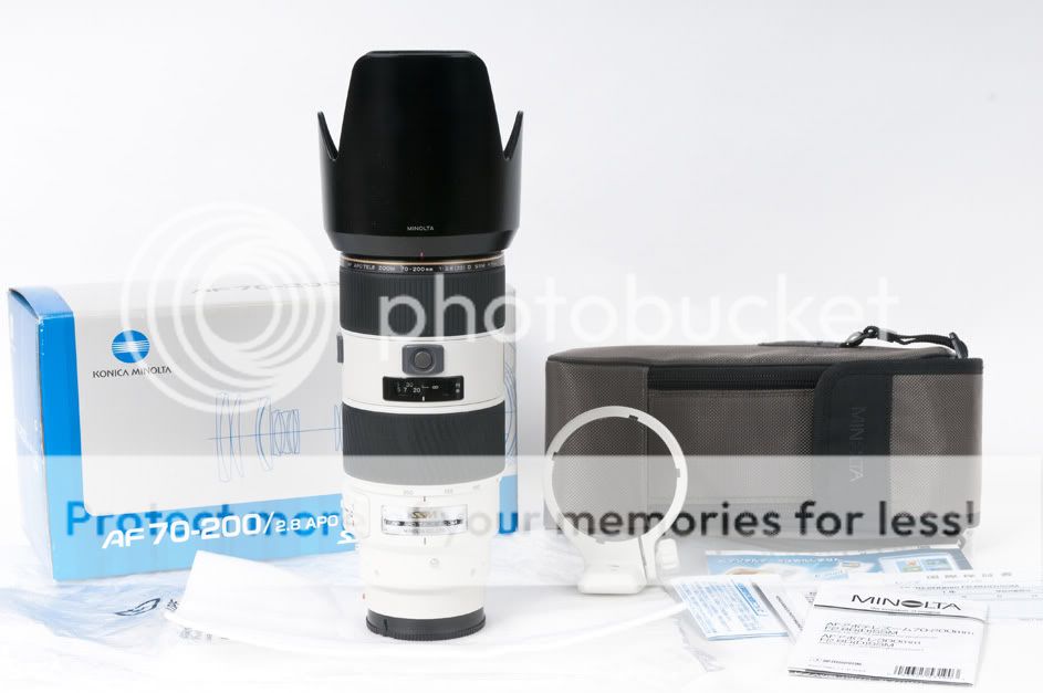 Minolta AF APO 70 200mm f/2.8 G (D) SSM Lens Sony  