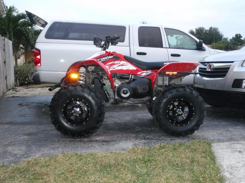 Putting Itp Ss Rims On A Scrambler 500 Polaris Atv Forum Putting Itp Ss Rims On A Scrambler 500